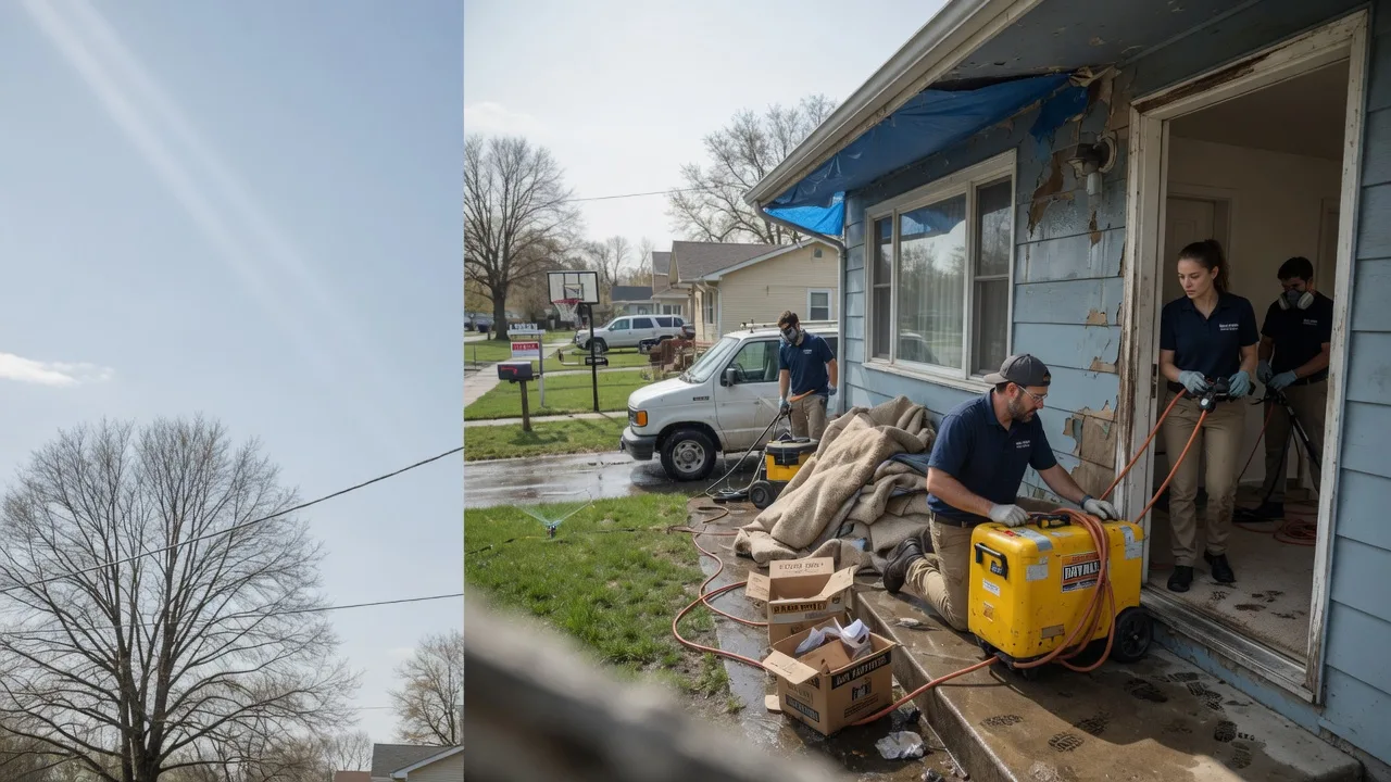 Basement Flood Cleanup in Plummer, ID near me